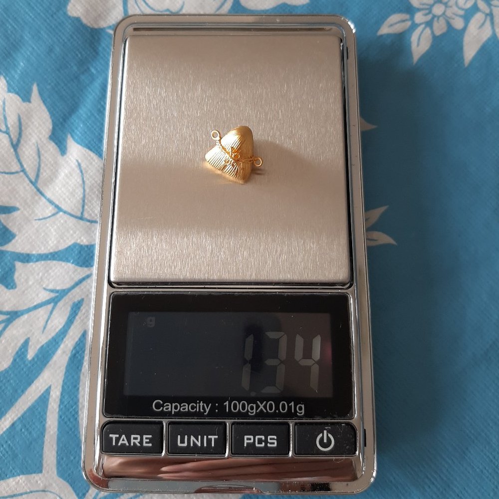 SOLD!! 24k Pure Gold Rice Dumpling Charm - Picture 4 of 4